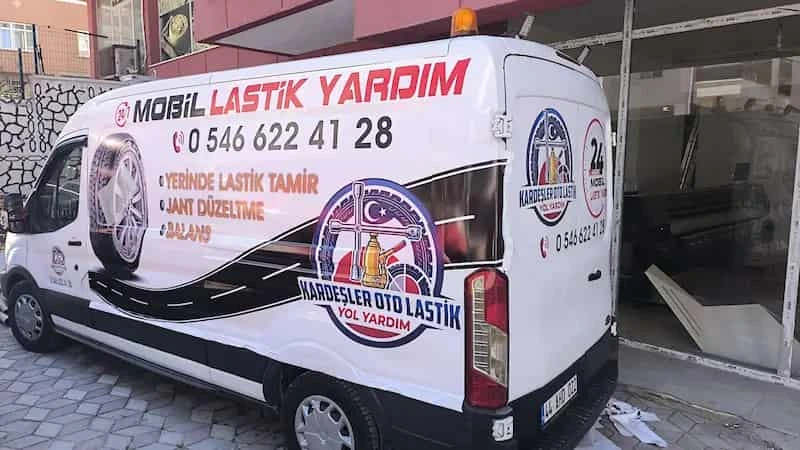 Kardeşler Oto Lastik Mobil Servis Aracımız